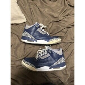 Size 8 - Jordan 3 Retro Blue Men’s Nike Sneakers